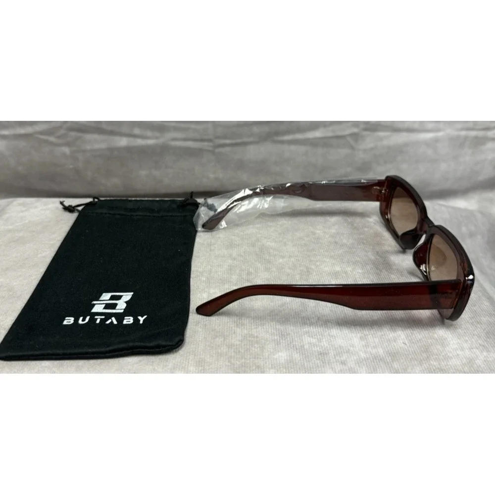 Butaby Brown Frame Sunglasses – Classic Elegance Meets Ultimate Protection